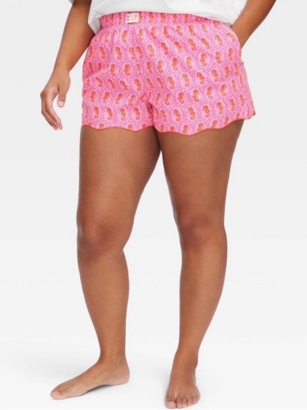 NWT Roller Rabbit x Target Seahorse Poplin Boxer Shorts Women’s Size M - Picture 3 of 4